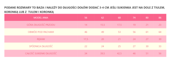 BIAŁA SUKIENKA DO CHRZTU dla dziewczynki S 2 - obrazek 2